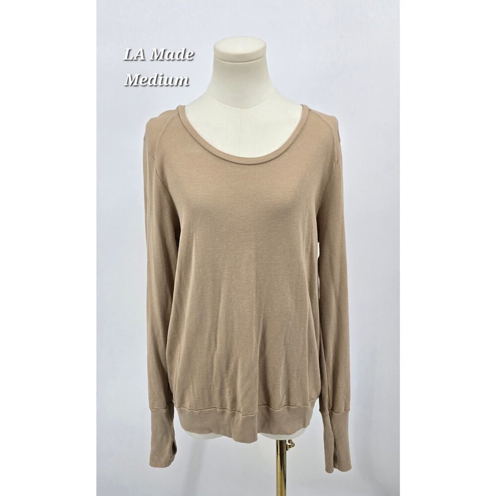 LA Made Long Sleeve Lightweight Thermal Pullover
